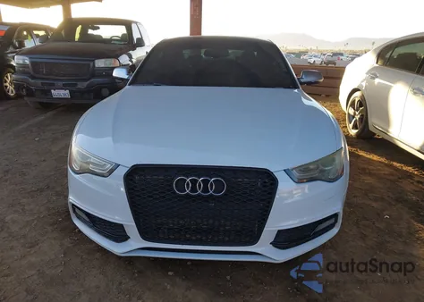2013 Audi S5 3.0T Premium Plus from USA, damaged, VIN WAUCGAFR7DA029383